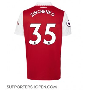 Arsenal Oleksandr Zinchenko #35 Hemma Matchtröja 2022-23 Kortärmad